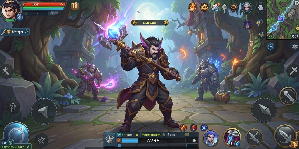 Tampilan gameplay 77RP yang memukau dan menantang.