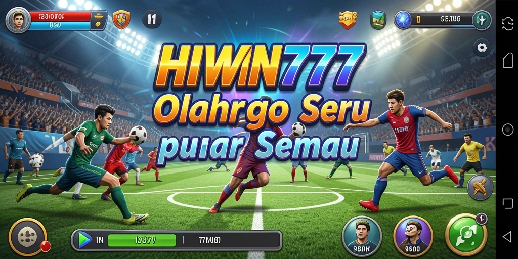 Screenshot gameplay HIWIN777 menampilkan aksi olahraga seru dan menarik.