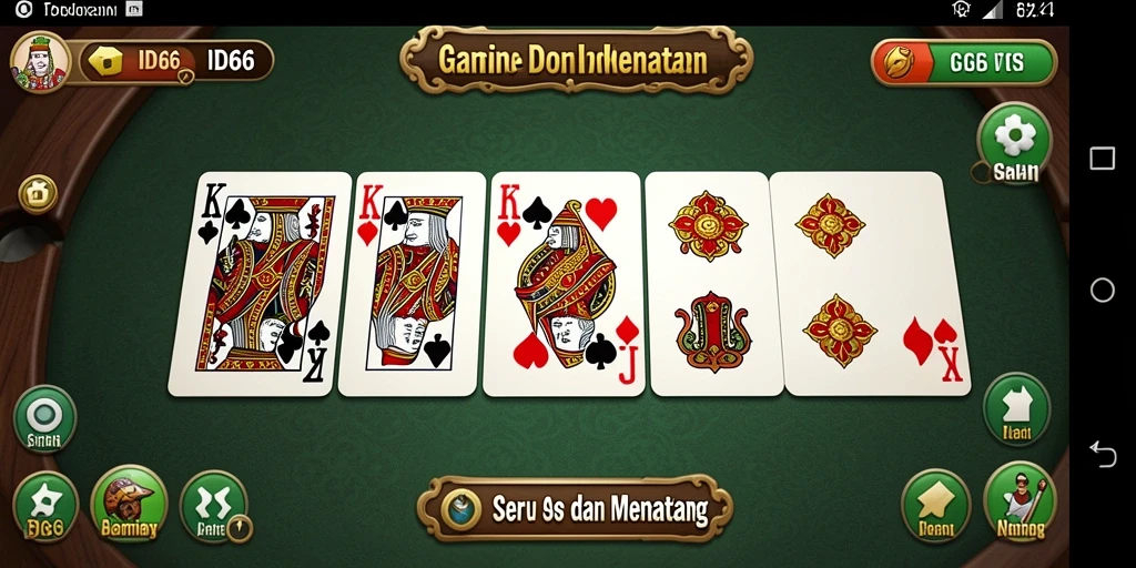 Tampilan gameplay seru di ID66 dengan pemain aktif.
