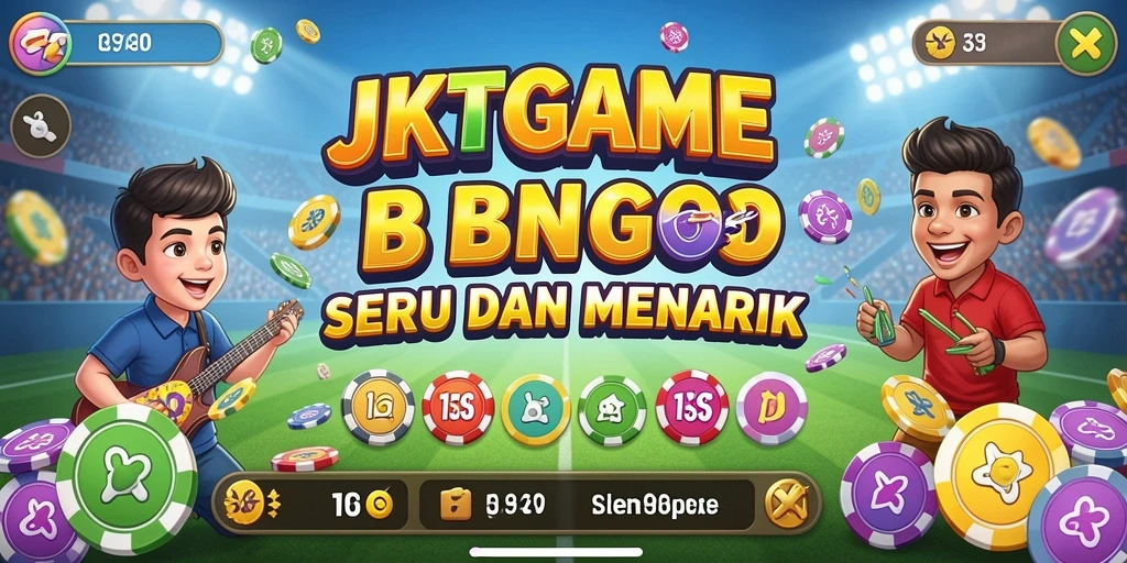 Tampilan gameplay JKTGAME yang menarik dan penuh warna.