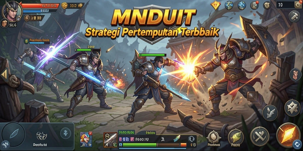 Tampilan menarik dari gameplay MNDUIT yang mendebarkan.