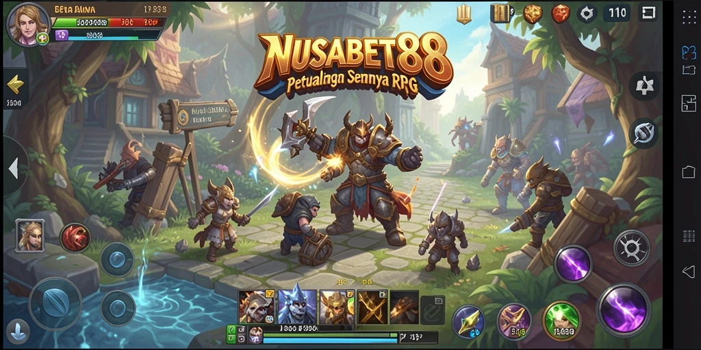 Tampilan gameplay NUSABET88 yang menakjubkan dan penuh aksi.