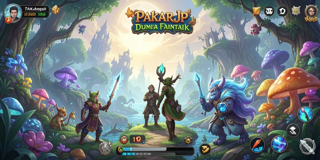 Tangkapan layar gameplay PAKARJP yang mendebarkan dan penuh petualangan.
