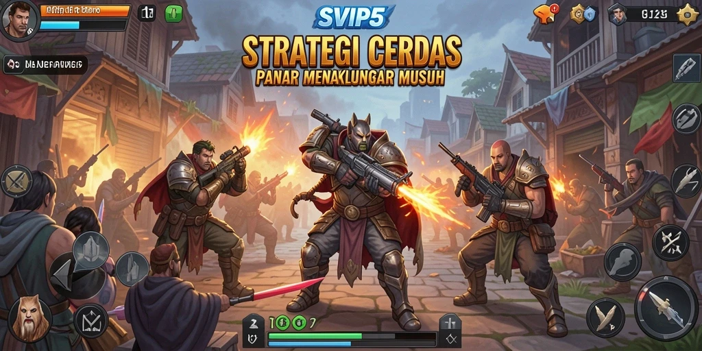 Screenshot gameplay SVIP5 menampilkan strategi yang mendebarkan.