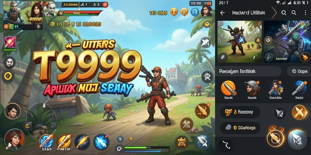 Antarmuka T9999 yang ramah pengguna dan fungsionalitas yang canggih.