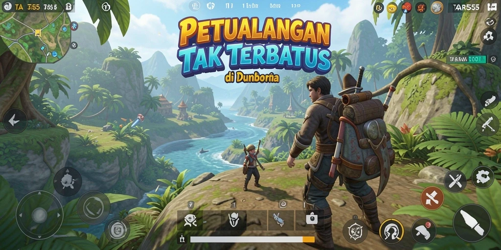 Tangkapan layar memperlihatkan gameplay menarik dalam dunia terbuka.