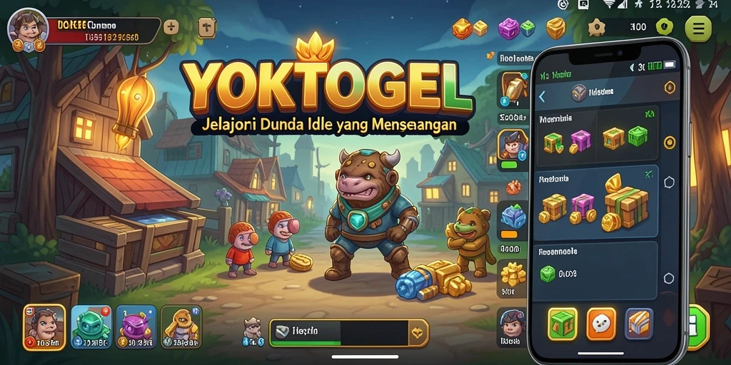 Tampilan utama YOKTOGEL menampilkan gameplay yang menarik dan santai.