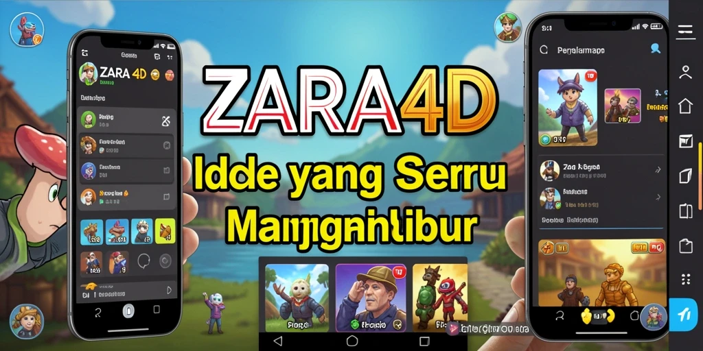 Screenshot gameplay ZARA4D yang menunjukkan aksi pengelolaan sumber daya.