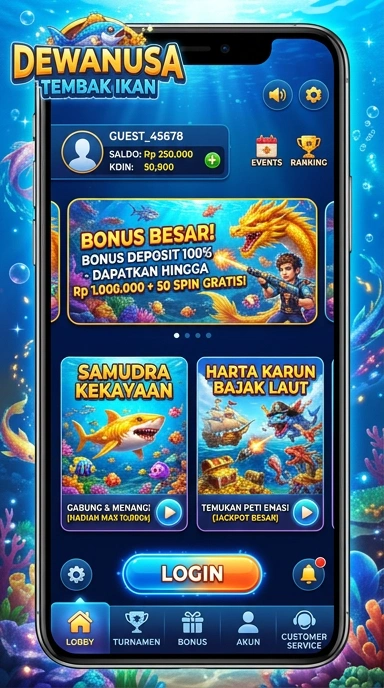 Tampilan utama aplikasi dewanusa dengan koleksi aplikasi yang menarik.